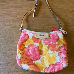 Coach Ashley Floral Print Crossbody